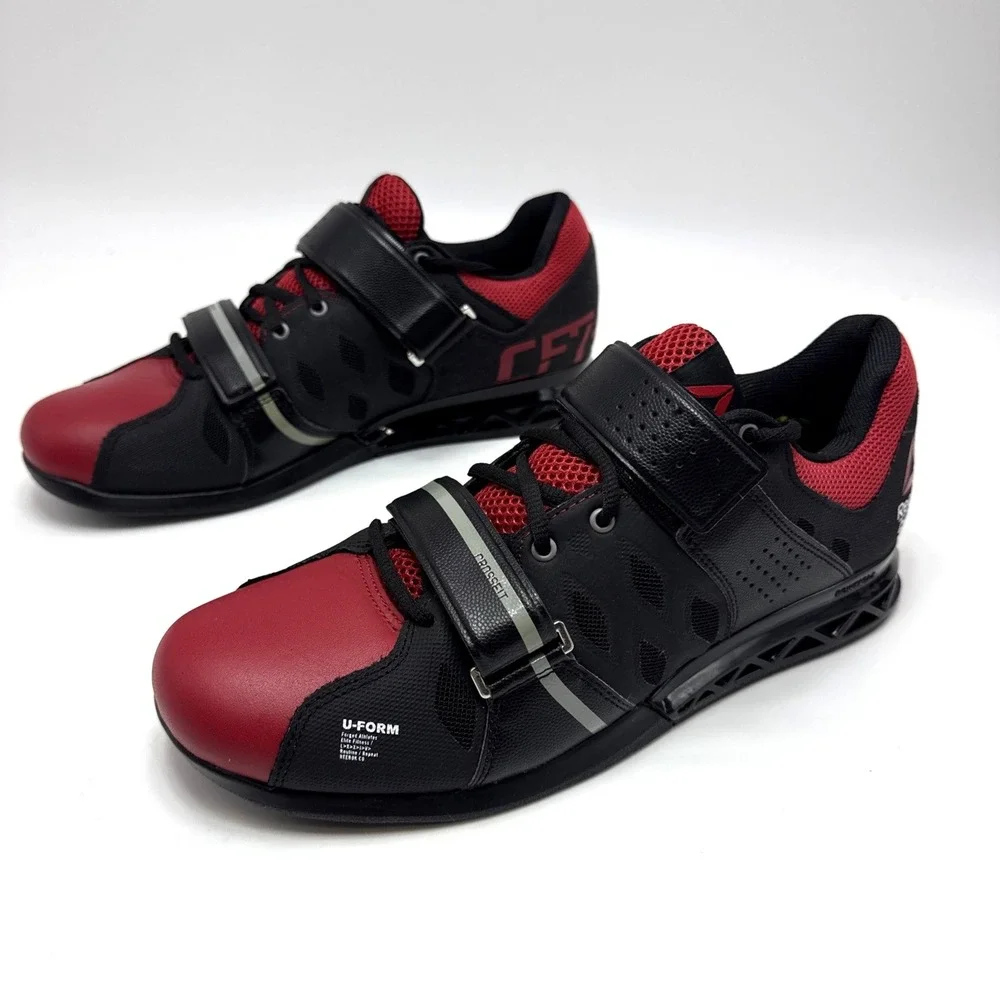 Reebok Crossfit Lifter 2.0 Weightlifting Training Gym Mens Black Shoes Size 9
